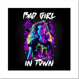 Bad Girl In Town 16 Posters and Art